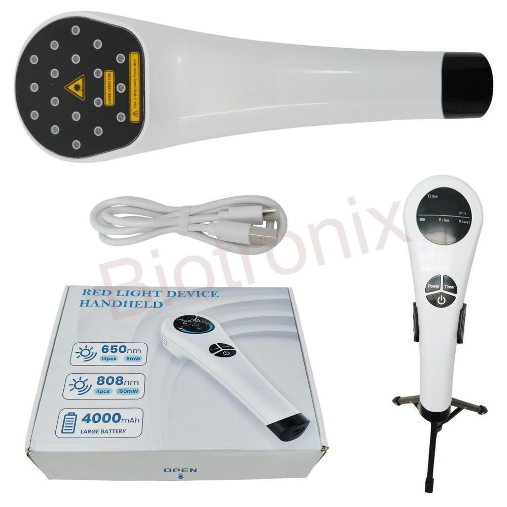 Laser Pain Relief Device With Cooling Fan & 30-min Adjustable Timer