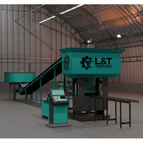 6800 ALPHA-6CVT Fly Ash Brick Making Machine LT