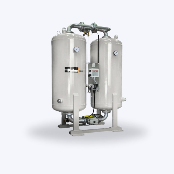 Heatless Compressed Air Dryer - Lubrication Type: Oil Free