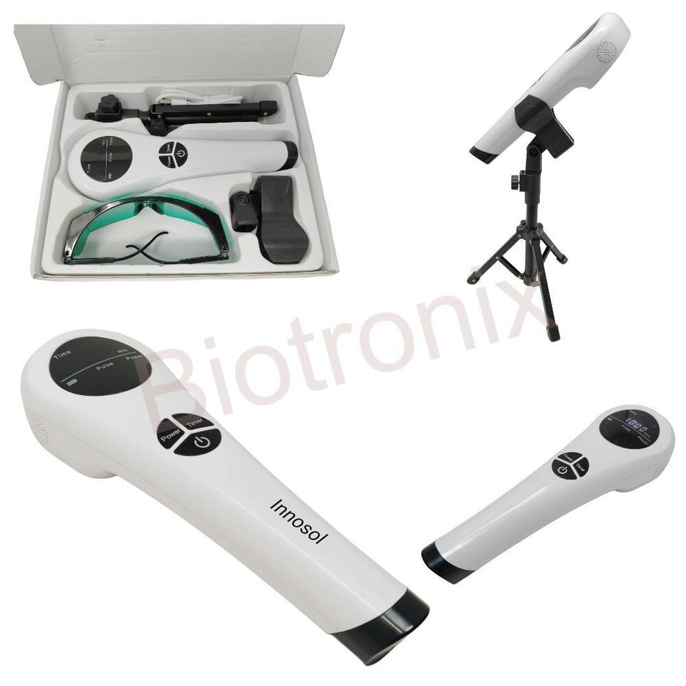 Compact Dual Wavelength Laser Therapy Device for Physiotherapy & Rehab