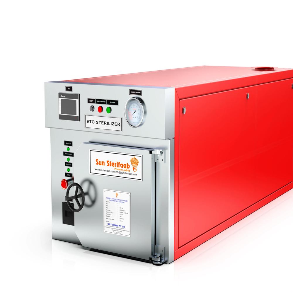 Eto Gas Sterilizer - Color: Red