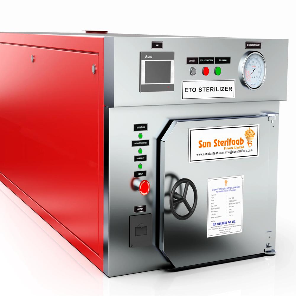 Eto Gas Sterilizer - Color: Red