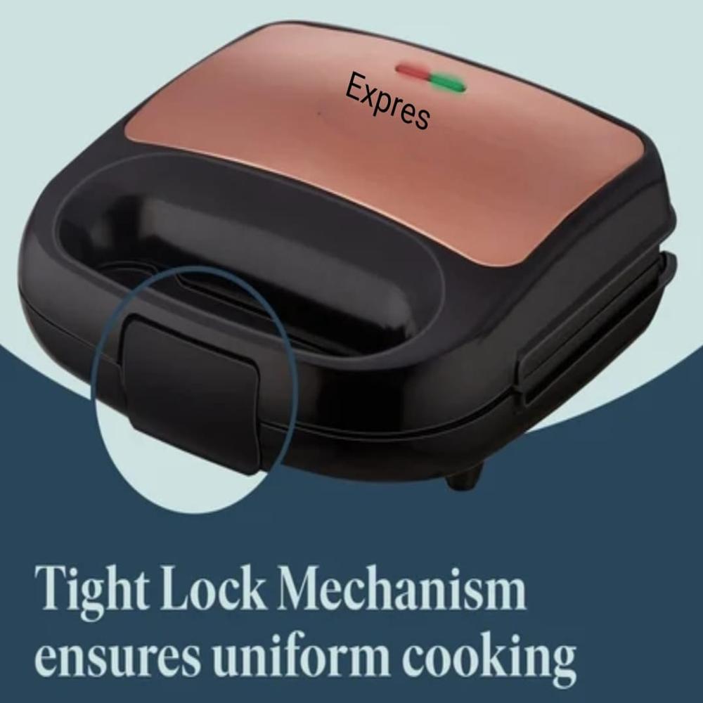 Sandwich Maker Electric - Interior Coating: Teflon