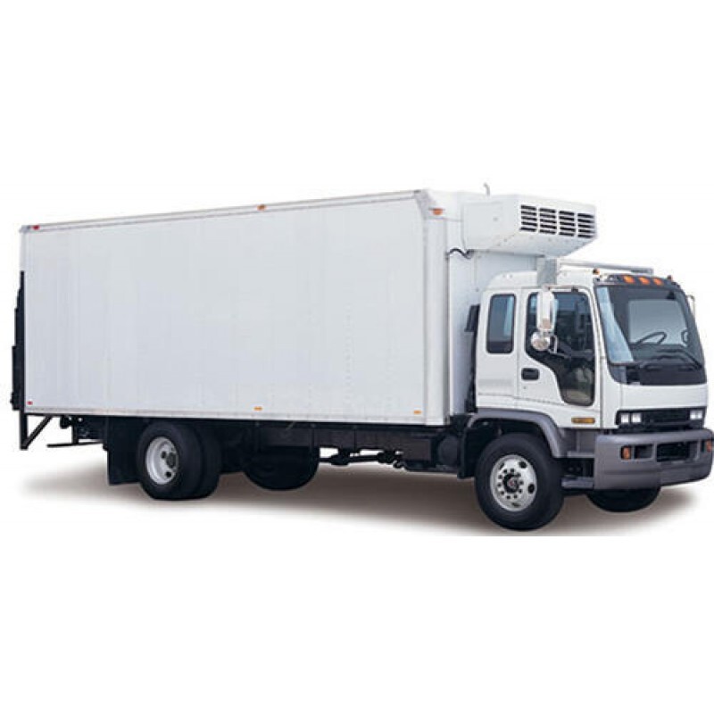 Grp Insulated Refrigerated Container - Color: White