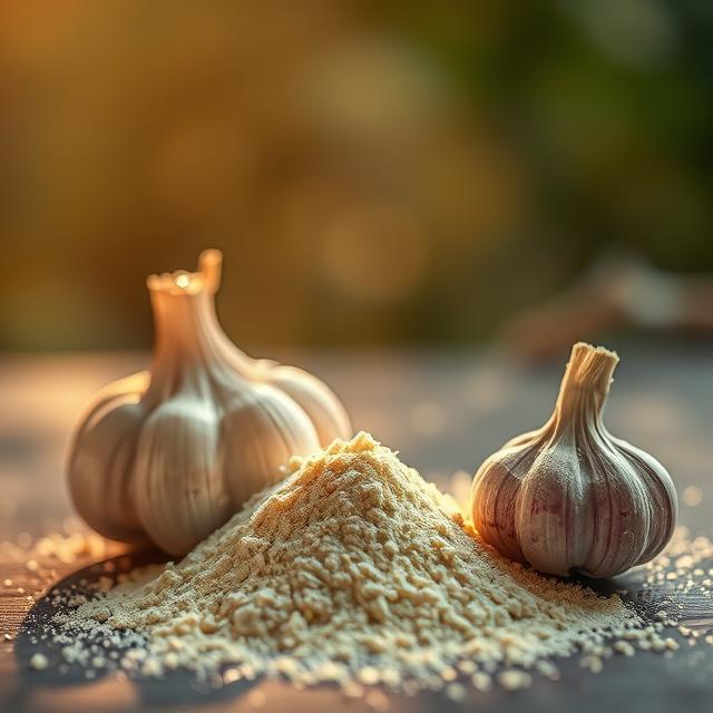 Dry Garlic Powder - Color: Natural