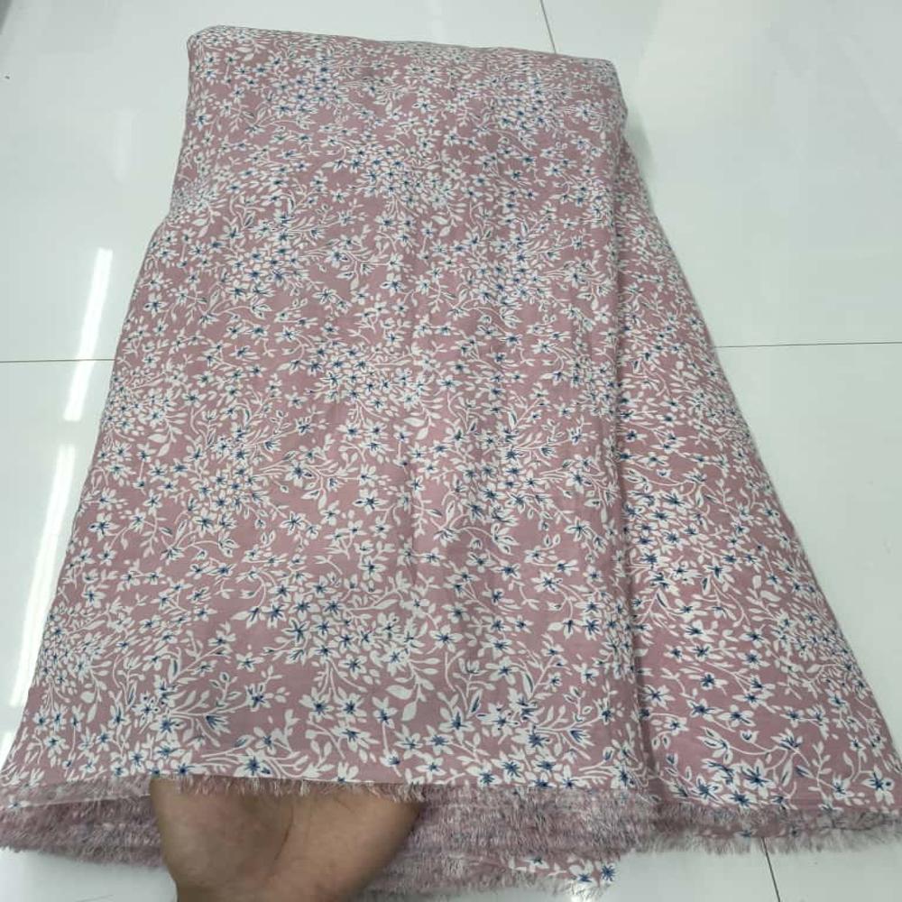 Bsy Soft Fabric For Dress & Kaftan Mill Printed 