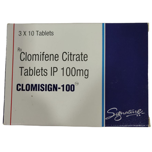 Clomisign 100 Mg Clomifene Citrate Tablets - Storage Instructions: Store In Cool And Dry Place