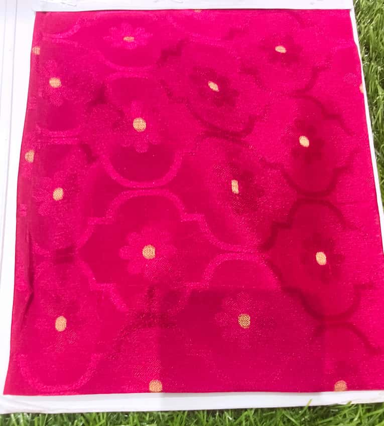 Crepe Jacquard Fabric For Dress & Sarees