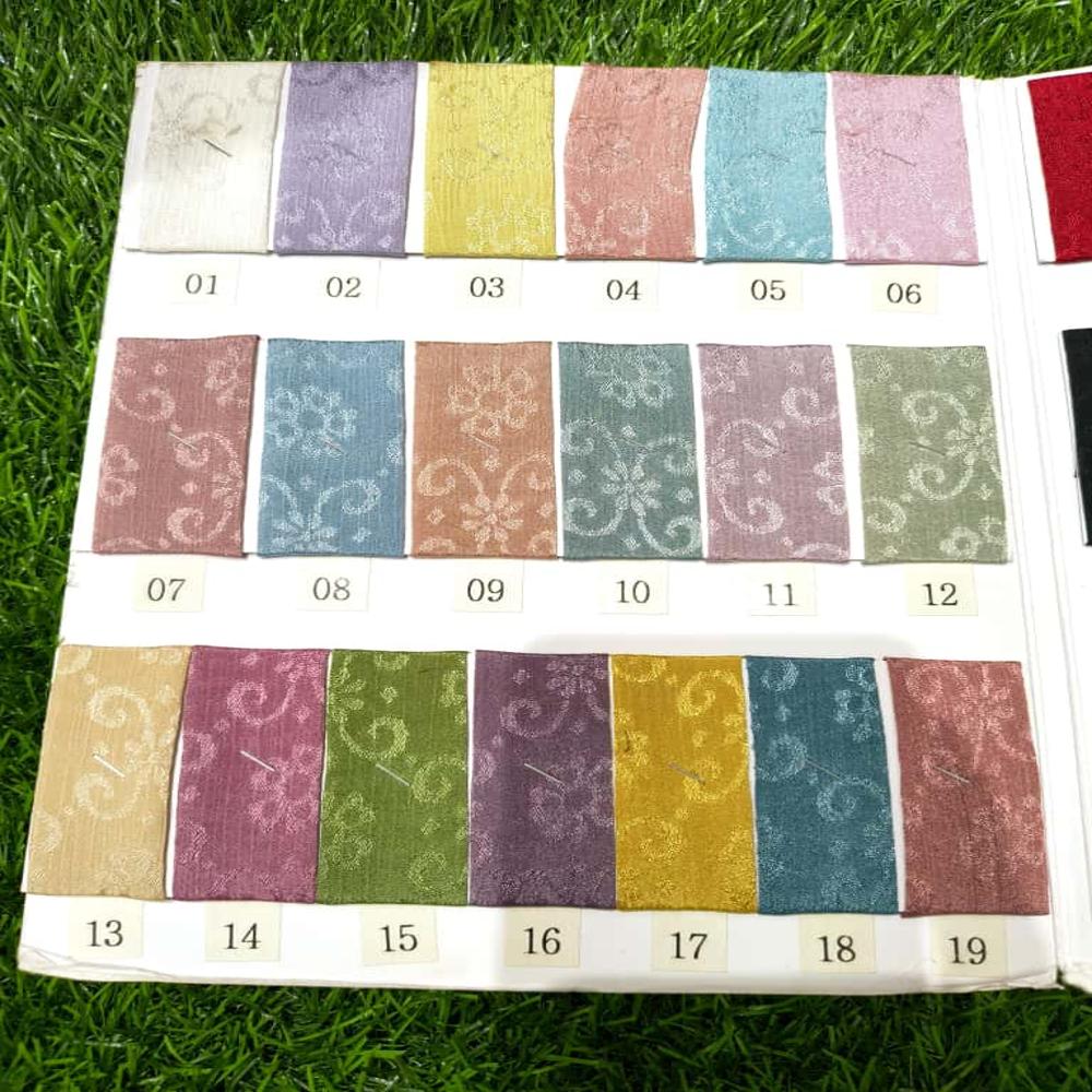 Crepe Jacquard Fabric For Dress & Sarees