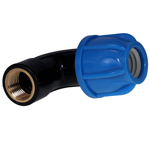COMPRESSION FTA ELBOW WITH BRASS
