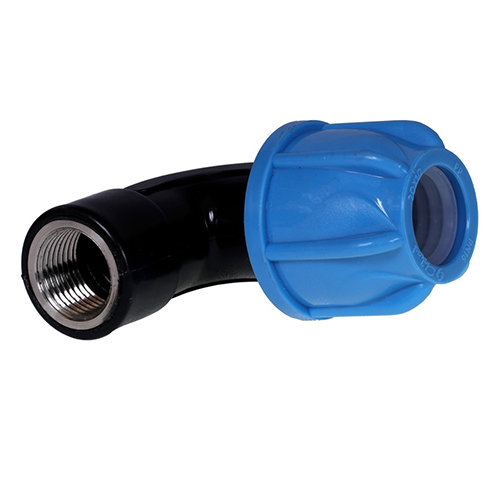 Compression Fta Elbow With Metal Insert (Ss-304) - Application: Industrial