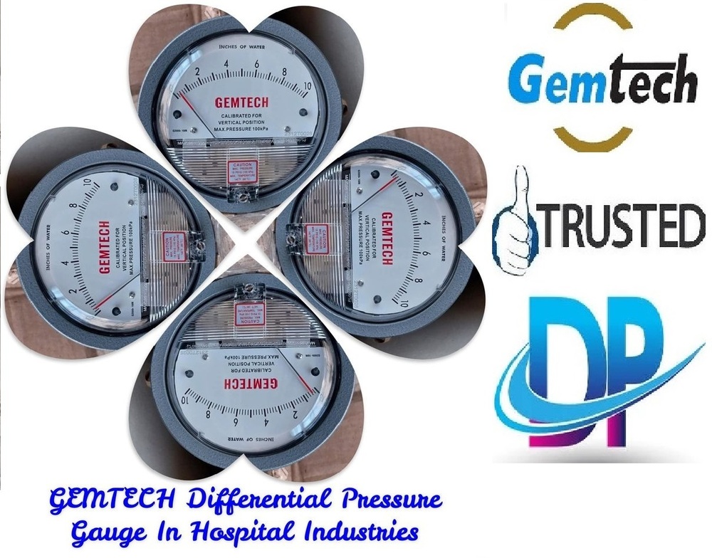Gemtech I Differential Pressure Gauges By Rourkela