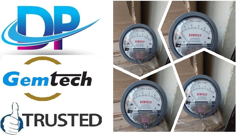 GEMTECH I Differential Pressure Gauges by Rourkela