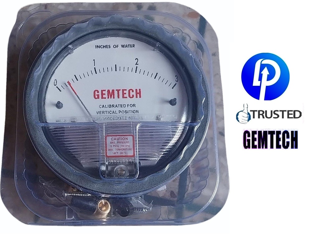 GEMTECH ! Differential Pressure Gauges by Haridwar Industrial Area