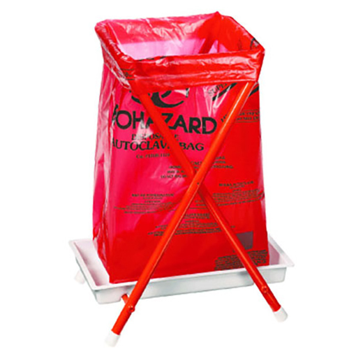 BPBS 101 Biohazard Bag Stand Cross