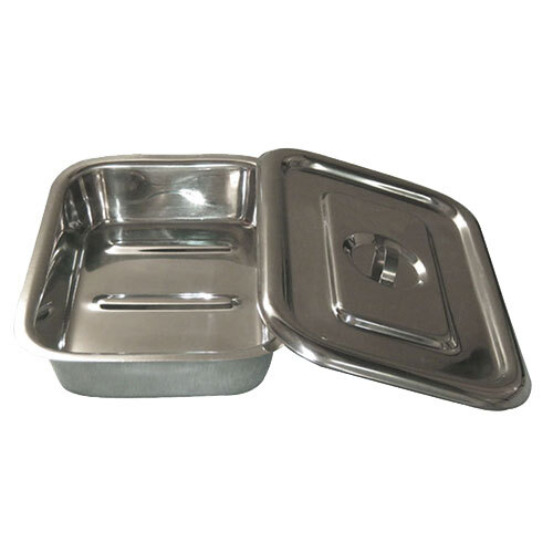 HHIT 101 Instrument Tray With Cover S-S 202 Grade Economy