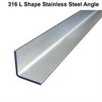 316 L Shape Stainless Steel Angle - Corrosion Resistant, Rigid Structure, Polished Surface, Various Grades & Sizes Available | One-year Warranty