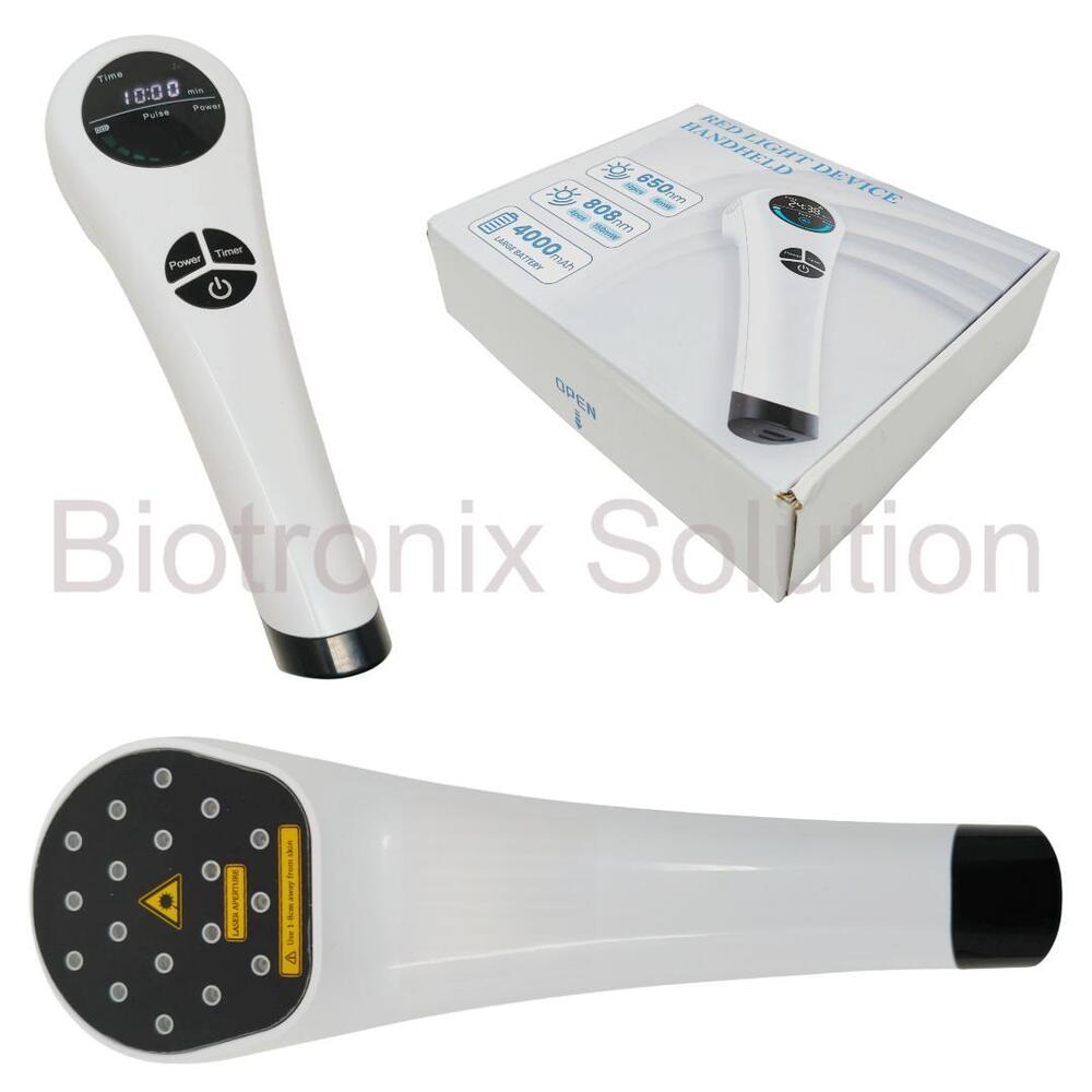 Handheld Rechargeable Laser Therapy Equipment with Adjustable Stand