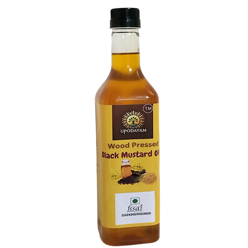 Wood Pressed Black Mustard Oil - Cultivation Type: Organic