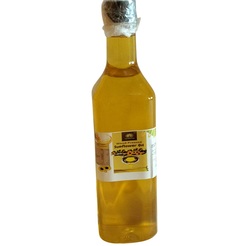 Wood Pressed Sunflower Oil - Cultivation Type: Organic