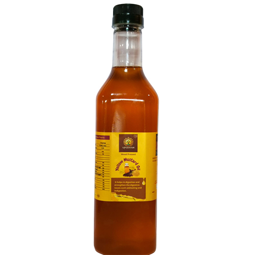 Wood Pressed Yellow Mustard Oil - Cultivation Type: Organic