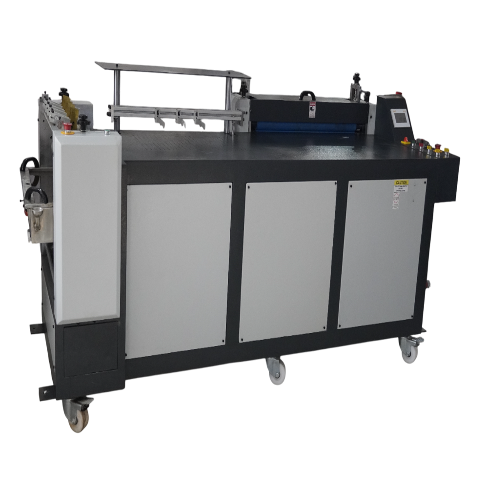 Lever Arch File Making Machine - Color: Grey And White