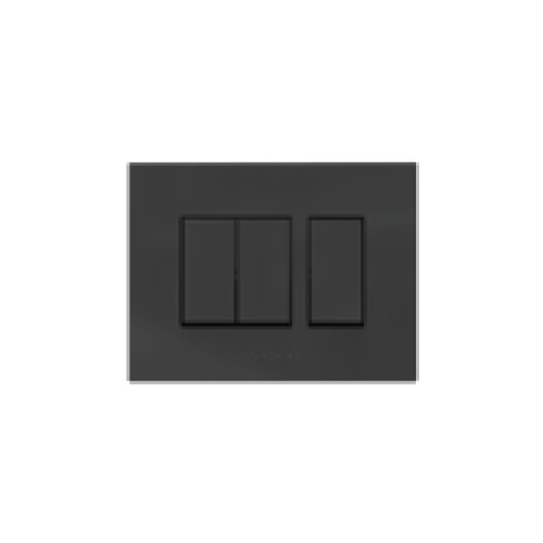 Ser1100302 Dark Black Stylaz Cover Plate And Base Plate - Application: Electrical