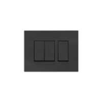 Ser1100302 Dark Black Stylaz Cover Plate And Base Plate - Application: Electrical