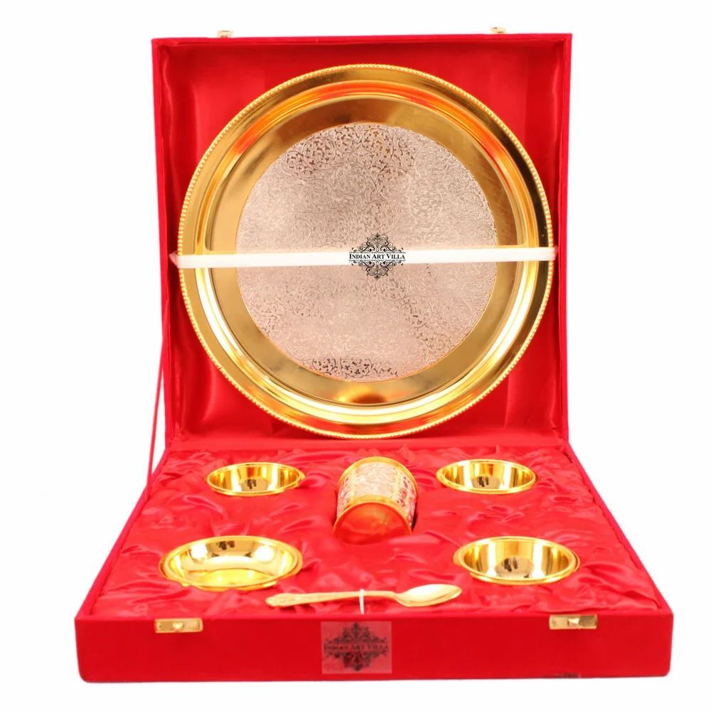 Premium Silver Dinner Set - Fabric Material: As For Costmer