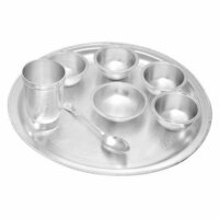 Premium Silver Dinner Set