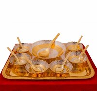 Premium Silver Dinner Set