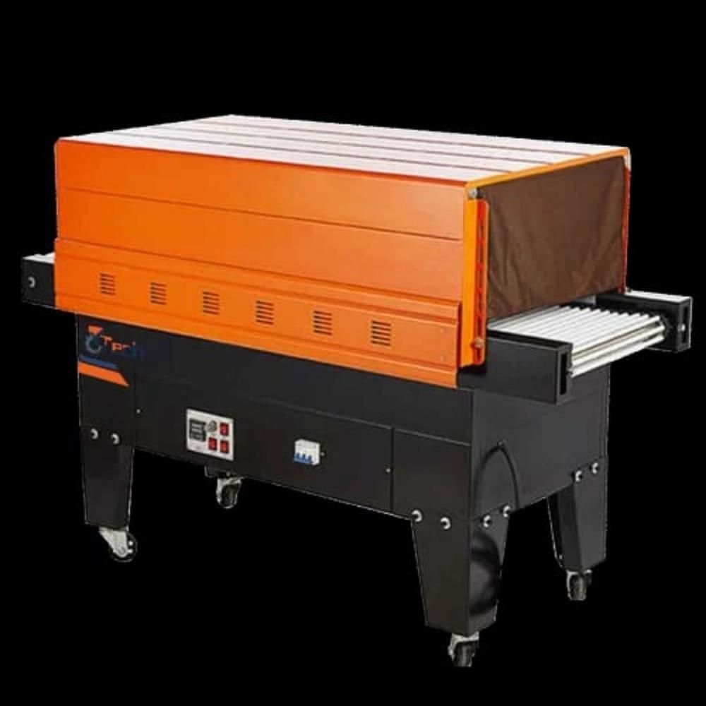 SHRINK TUNNEL MACHINE - 125x74x67 cm, 220 Volt, 75 kg | Semi-Automatic, Adjustable Temp & Speed, for POF, PVC, PP, POP Films, 30 Pcs/min