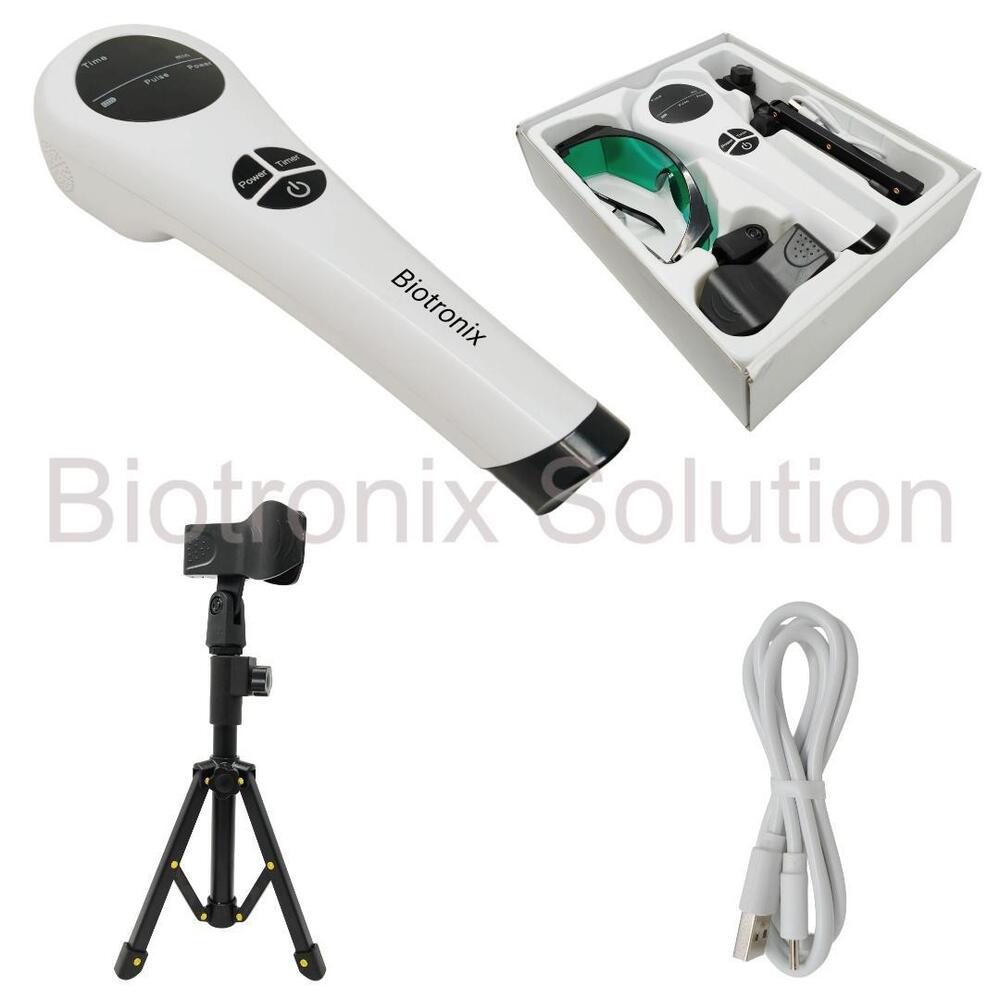 Digital Laser Therapy Device with Fan Cooling and Long Battery Backup