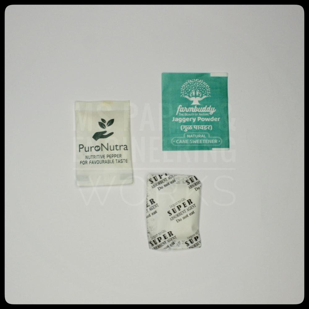 Pharma Grade Paper Sachets