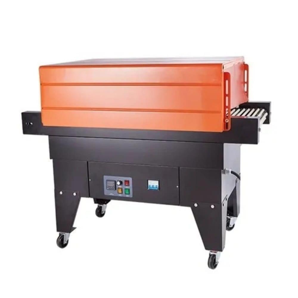 Shrink Tunnel Machine - 220v, 125x74x67 Cm , Adjustable Temperature & Speed For Thin Shrink Films (pof, Pvc, Pp, Pop), Semi-automatic