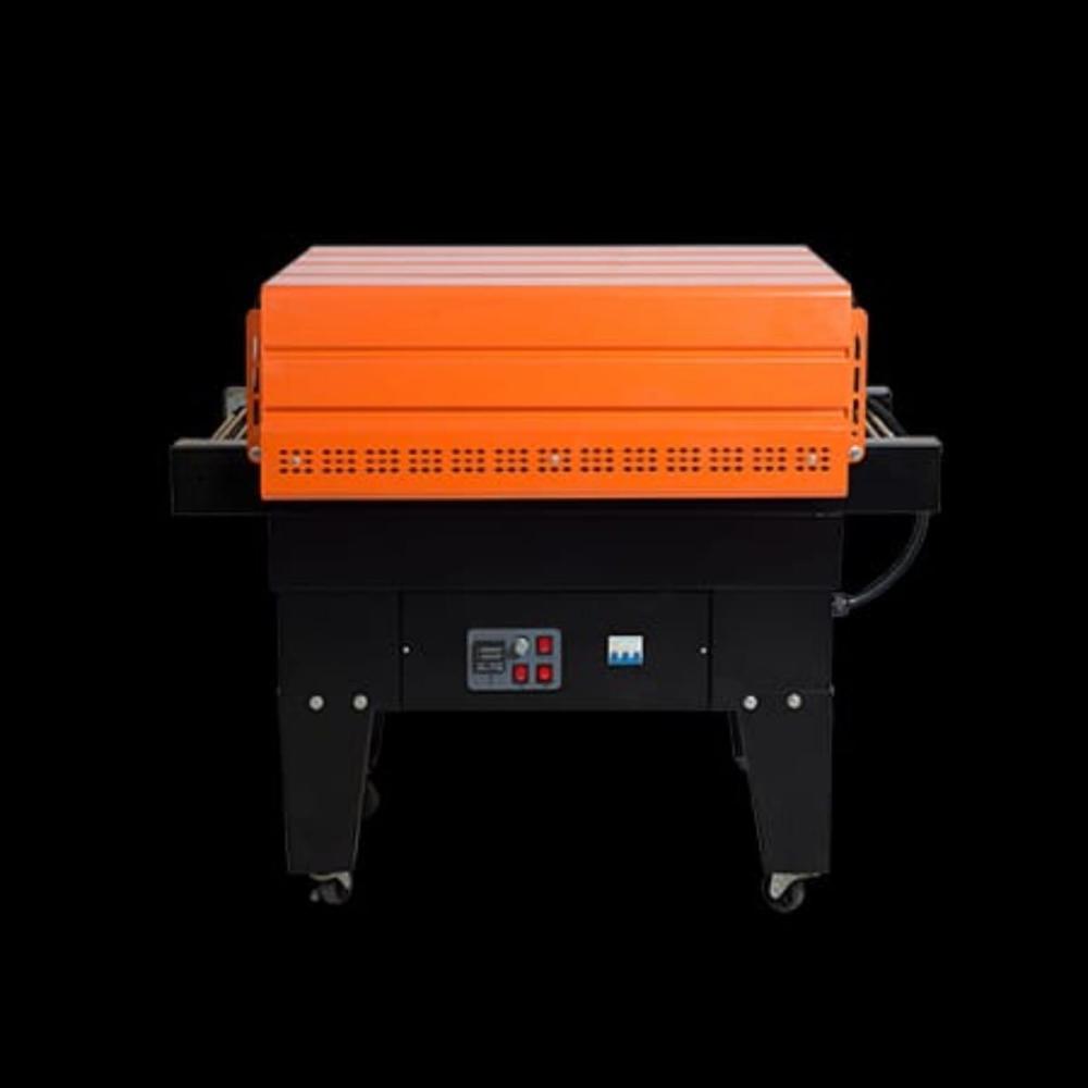 Shrink Tunnel Machine - 220v, 125x74x67 Cm , Adjustable Temperature & Speed For Thin Shrink Films (Pof, Pvc, Pp, Pop), Semi-automatic