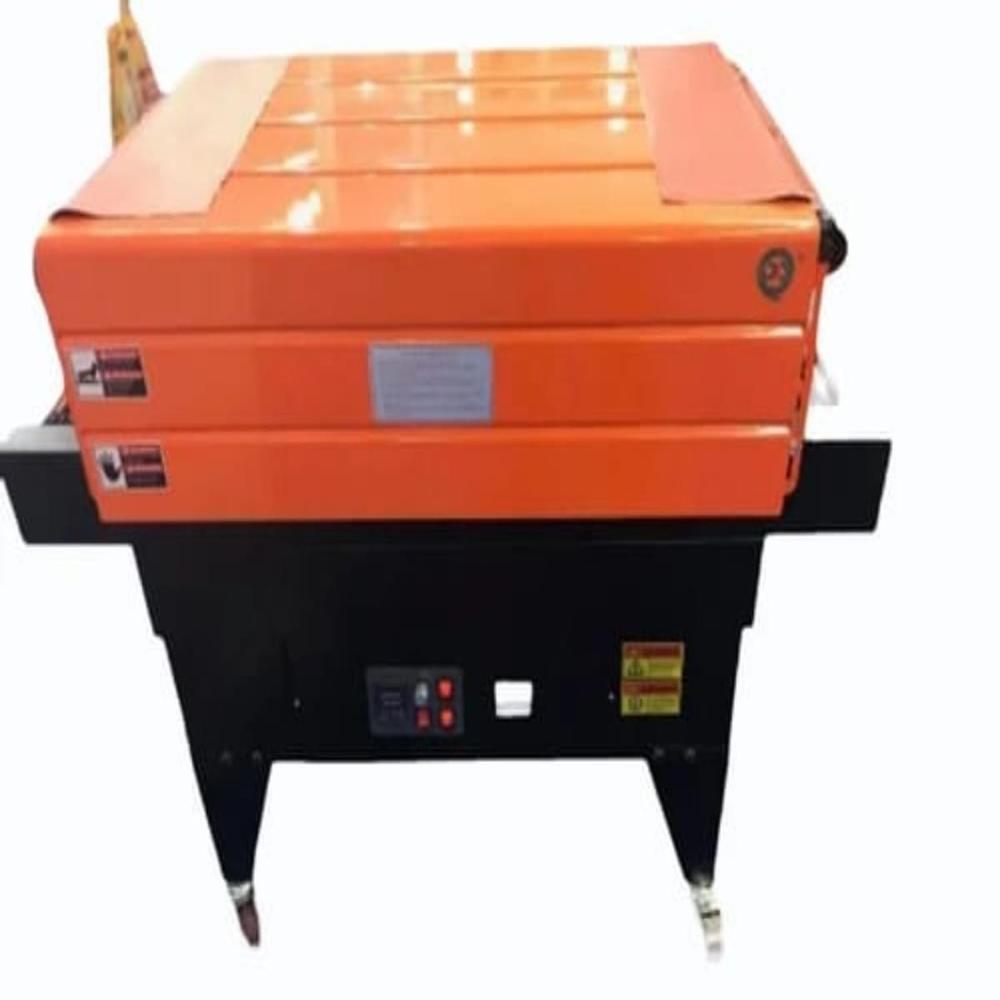 Shrink Tunnel Machine - 220v, 125x74x67 Cm , Adjustable Temperature & Speed For Thin Shrink Films (Pof, Pvc, Pp, Pop), Semi-automatic