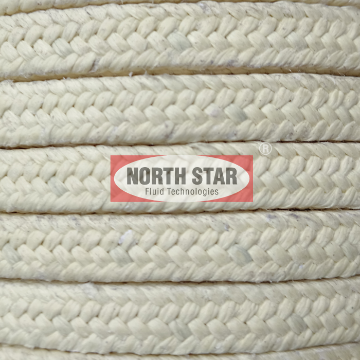 North Star Style 201 Spun Aramid Fiber Gland Packing - Density: 2.10 To 2.30 Gram Per Cubic Meter (G/M3)