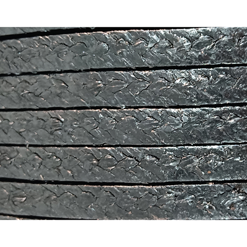 301-Ms Flexible Graphite Gland Packing With Ss Wire Reinforcement - Size: 3 Mm To 50 Mm