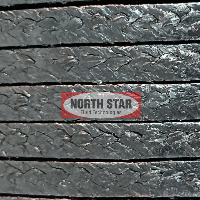 North Star Style 301-Mi Flexible Graphite Gland Packing With Inconel Wire Reinforcement - Density: 2.10 To 2.30 Gram Per Cubic Centimeter(G/Cm3)