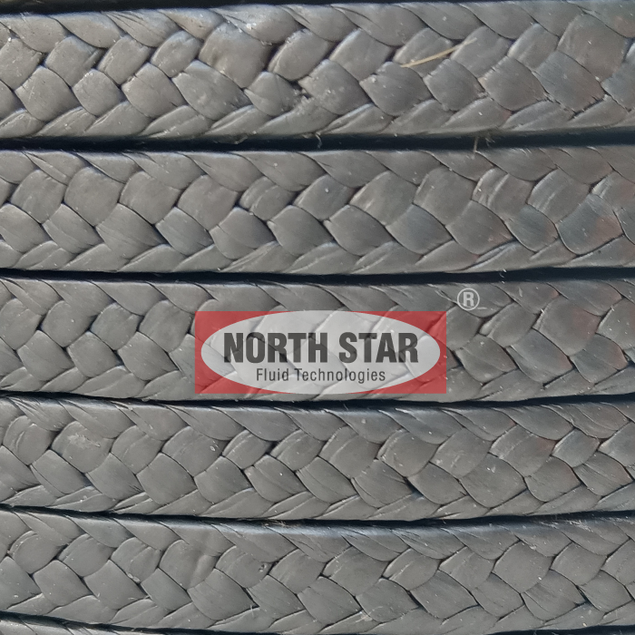 North Star Style 902-12 Expanded Ptfe Graphite Gland Packing - Density: 2.10 To 2.30 Gram Per Cubic Centimeter(G/Cm3)