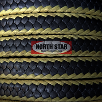 North Star Style 911-spe Filament Aramid Corner With Ptfe Graphite Gland Packing - Density: 2.10 To 2.30 Gram Per Cubic Centimeter(g/cm3)