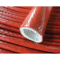 North Star Style 604 Silicone Coated Glass Fiber Sleeve - Color: Red