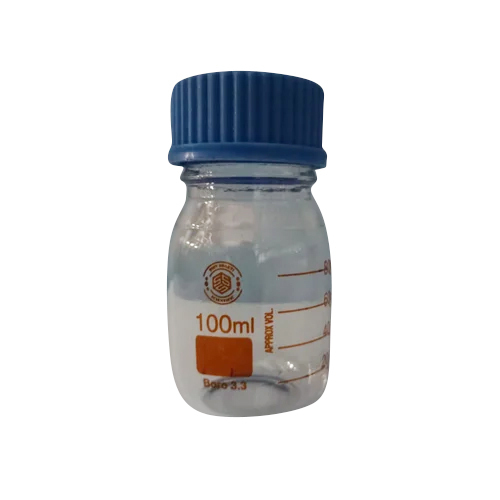 100Ml Borosilicate Glass Reagent Bottle - Color: Multiple