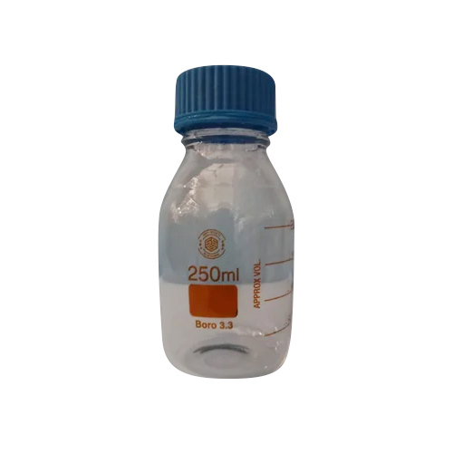 250Ml Borosilicate Glass Reagent Bottle - Color: Multiple
