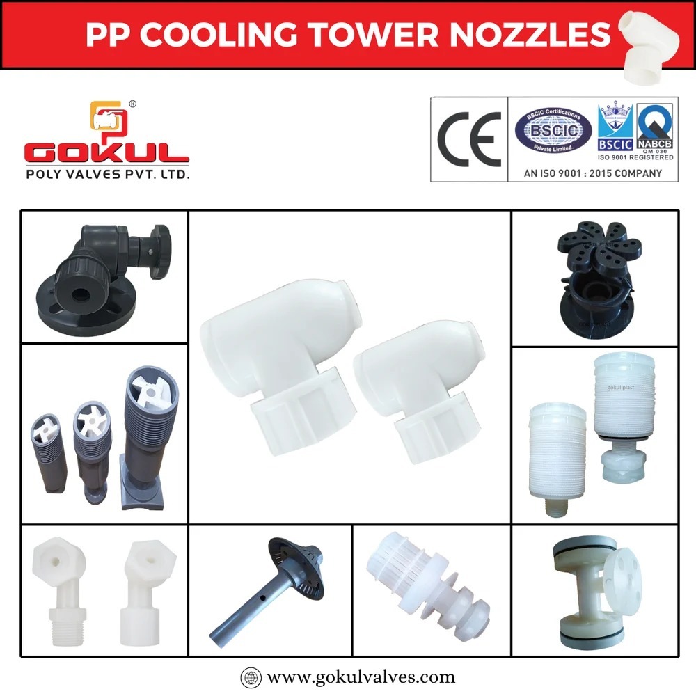 Gokul Gray PVC PP Umbrella Type Nozzles