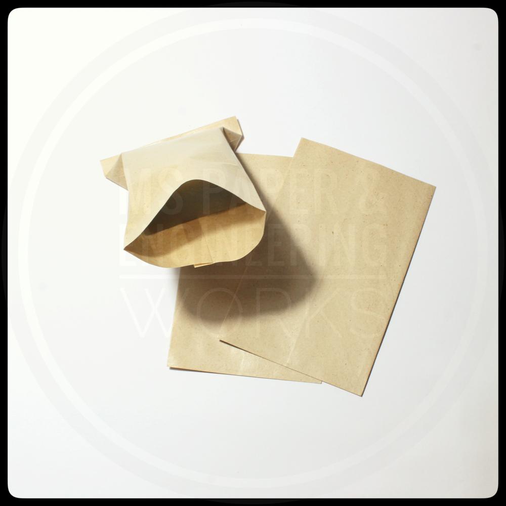 Meat Packaging Paper Pouch - Color: White