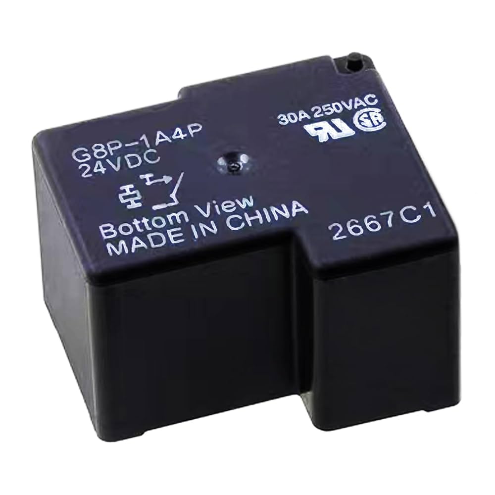 G8p-1a4p-24vdc Relay T Type - Color: Black