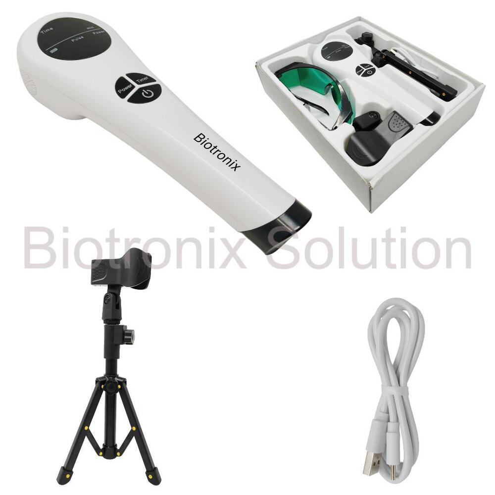 Rechargeable Infrared Laser Therapy Device With Display & Cooling Fan - Age Group: Elders