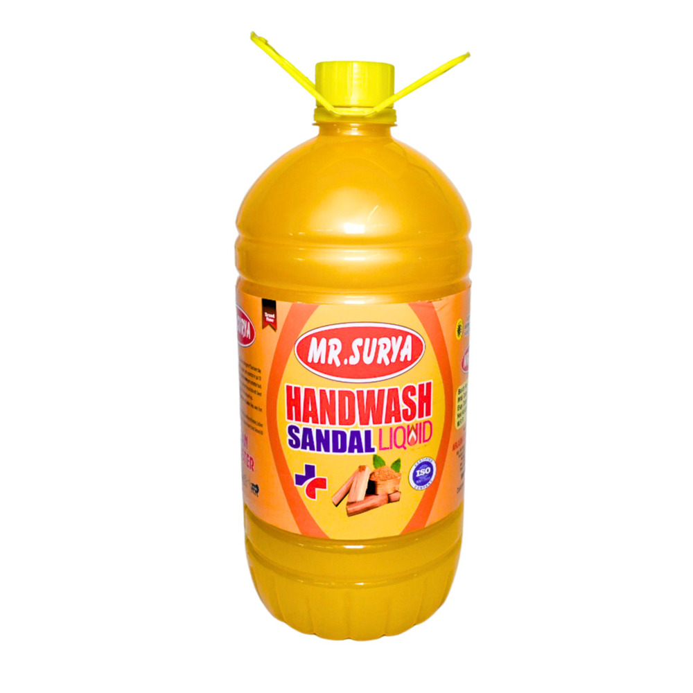 5000Ml Sandal Liquid Handwash - Color: Yellow